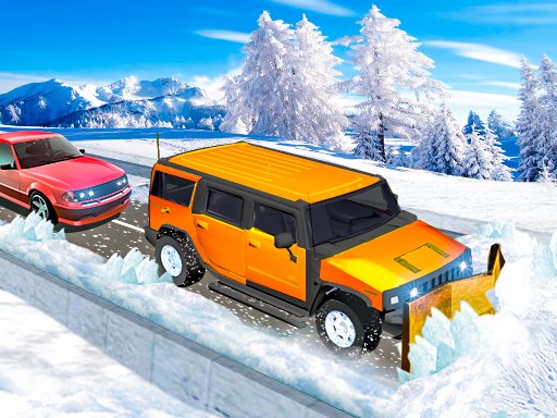 Spielen Snow Plow Jeep Simulator Spiel