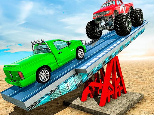 Spielen SeeSaw Ramp Car Balance Driving Challenge Spiel