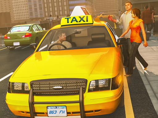 Spielen Taxi Driver Simulator 3D Spiel