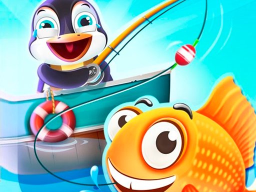 Spielen Penguin Deep Sea Fishing Spiel