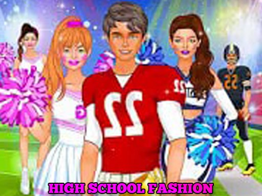 Spielen High School Fashion And Makeover-College Team Spiel
