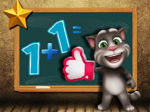 Spielen Talking Tom Math Test Spiel