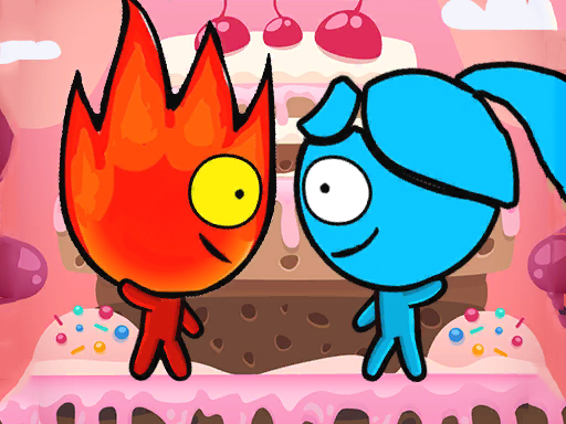 Spielen RedBoy and BlueGirl 4: Candy Worlds Spiel