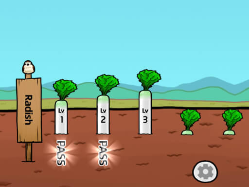 Spielen Radish Spiel