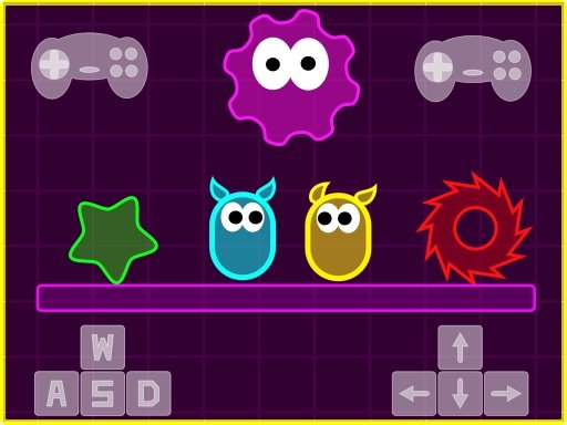 Spielen Neon Slimes Spiel