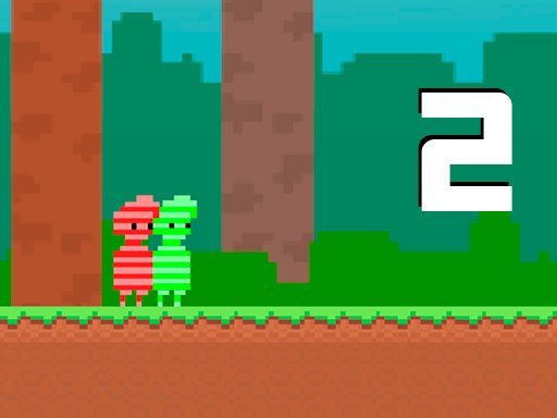 Spielen Red and Green 2 Candy Forest Spiel