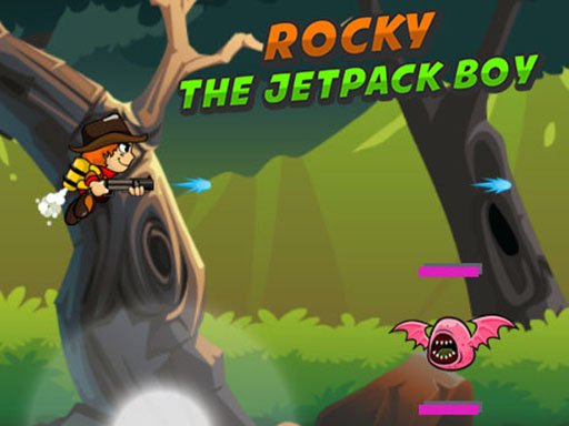 Spielen Rocky The Jetpack Boy Spiel