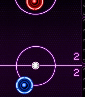 Spielen Air Hockey Spiel