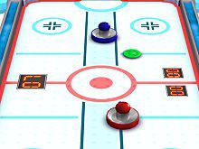 Spielen 3D Air Hockey Spiel