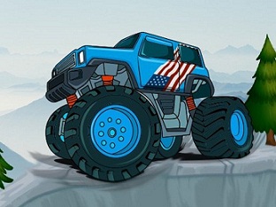 Spielen Monster Truck Mountain Climb Spiel