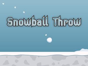 Spielen Snowball Throw Spiel