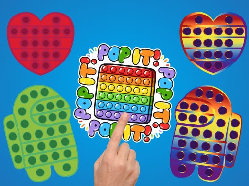 Spielen Pop it Fidget Spiel