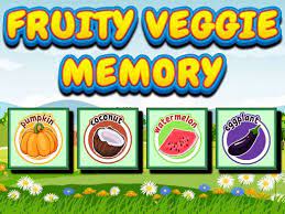 Spielen Fruity Veggie Memory Spiel