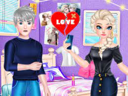 Spielen Elsa Heart Break Time Spiel