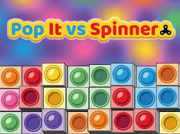Spielen Pop It vs Spinner Spiel