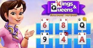 Spielen Tripeaks Solitaire: Kings and Queens Spiel