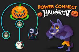 Spielen Power Connect Halloween Spiel