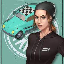 Spielen Car Girl Garage Spiel