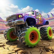 Spielen Mega Ramp Monster Truck Race Spiel
